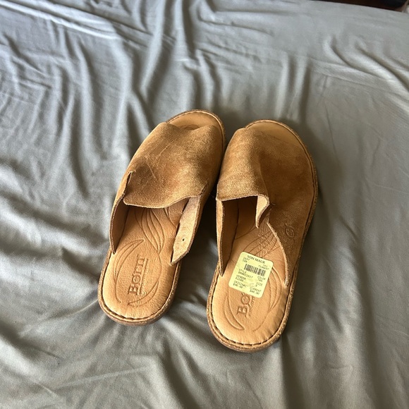 Born Tan Suede Sandals - Picture 2 of 3